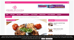 Desktop Screenshot of creareincucina.it